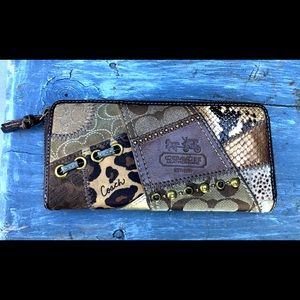 Coach Animal Patchwork Wallet